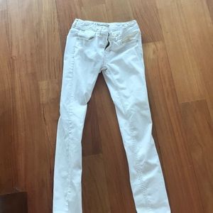 Free people skinny white jeans
